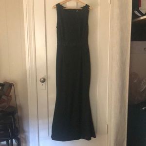 Lulus Bridesmaid dress, dark green
